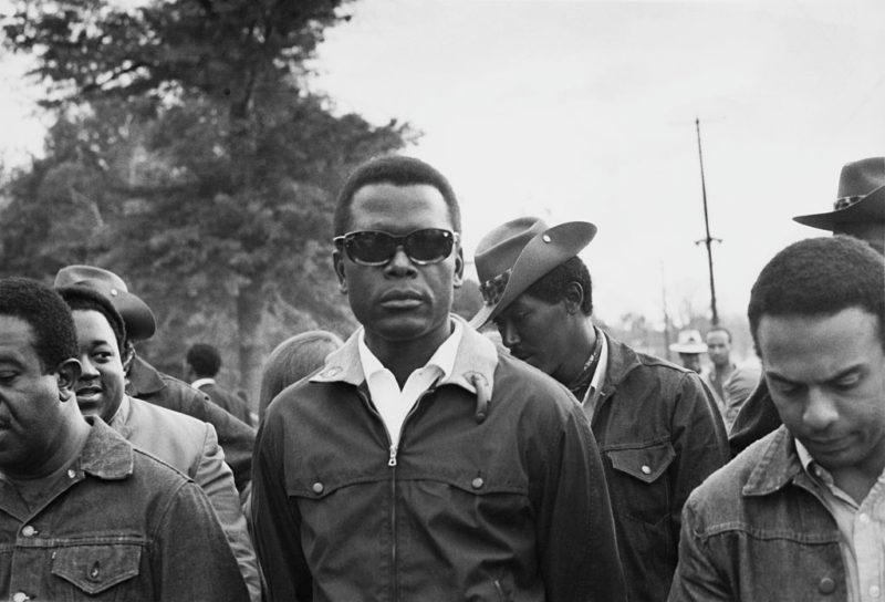 How Sidney Poitier’s Screen Life Intertwined With The Civil Rights Movement