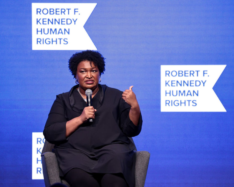 Why Stacey Abrams, Voting Rights Advocates Are Skipping Joe Biden And Kamala Harris Speeches In Atlanta