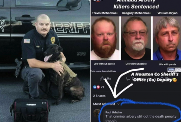 ‘Represents That Entire Department’: Sheriff Moves to Fire Georgia Deputy Who Commented Online That Ahmaud Arbery ‘Still Got the Death Penalty’