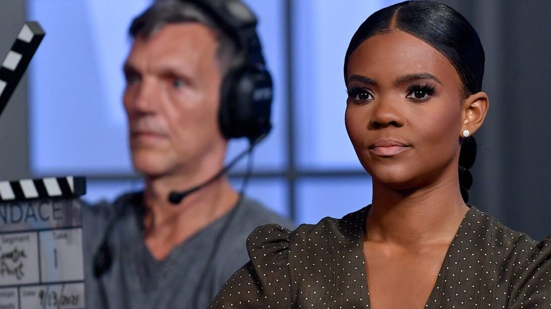 Candace Owens can’t think and wear a pantsuit at the same time, so she thinks Minnie Mouse can’t, either