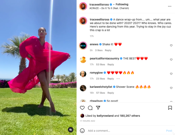‘Love Your Energy and Spirit’: Tracee Ellis Ross’ Dance Year Wrap-Up Leaves Fans Wanting More