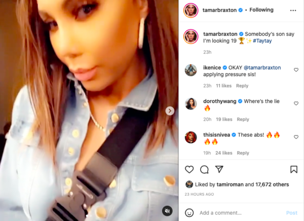 ‘Show Out with Thirst Trap’: Tamar Braxton’s Latest Video Has Fans Swooning Over This