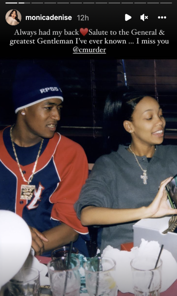 ‘I Miss You’: Monica Reminisces on Her Relationship with No Limit’s C-Murder