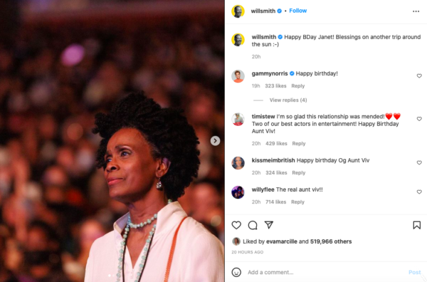 ‘Love to See It’: Fans Praise Will Smith for Sending Well Wishes to Janet Hubert In Honor of Her 66th Birthday