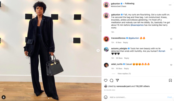 Fans React After Gabrielle Union Shows Off Her ‘Flourishing’ Curls Following Her Big Chop Last Summer: ‘HOT DAMN!’