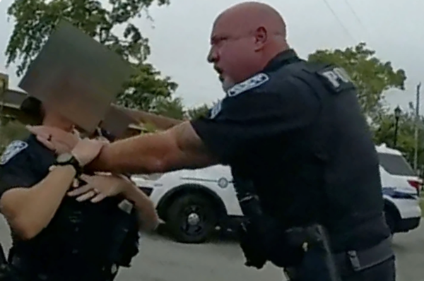‘Disgusting’: Newly Released Video Captures Florida Officer Grabbing a Female Subordinate by the Throat After She Pulled Him Away from Suspect He Was Confronting