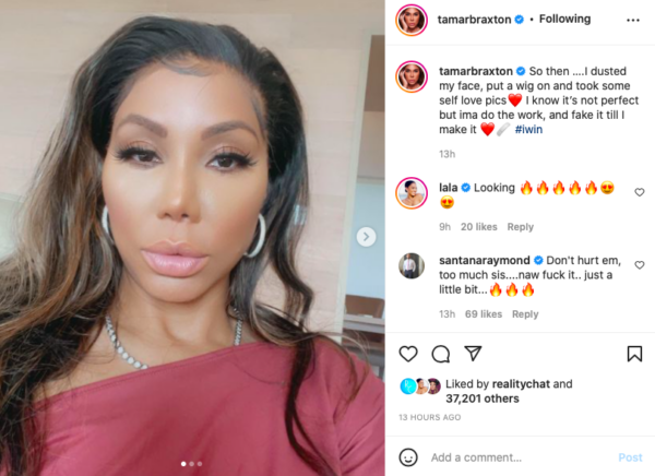 ‘I Was Not Ready for That Second Photo’: Tamar Braxton Stuns Fans with Topless Photos