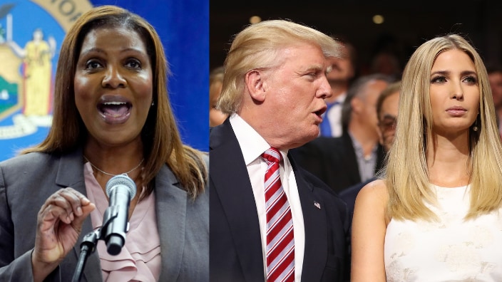 NY Attorney General Letitia James subpoenas Trump, Ivanka, Don Jr.