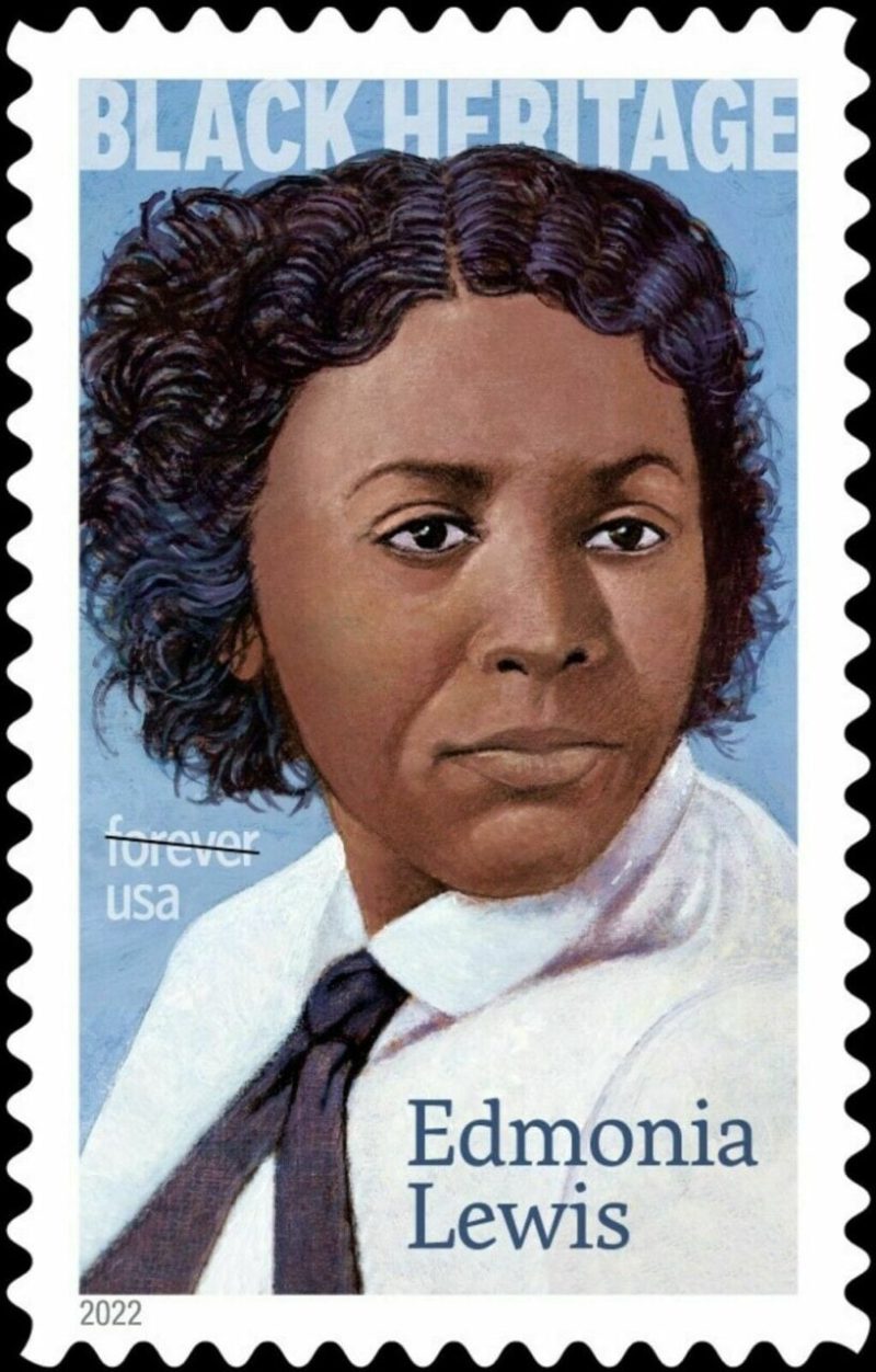 Edmonia Lewis, America’s first Black sculptor, featured on U.S. postage stamp