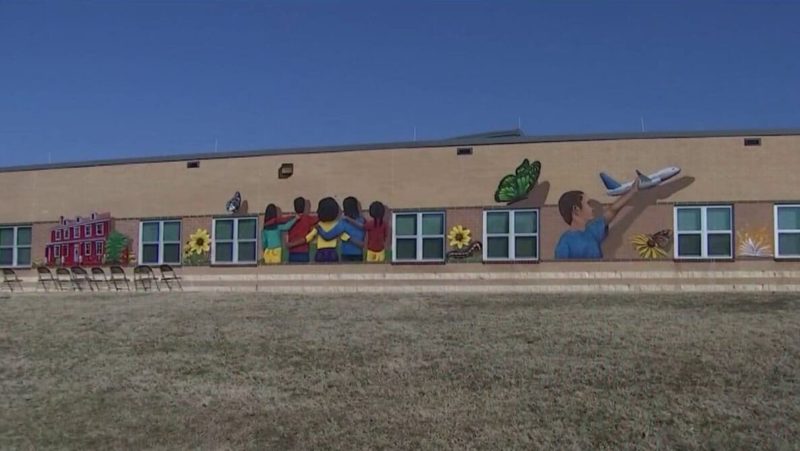 School mural pays homage to county’s history and future