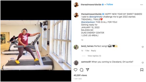 ‘The Way My Knees Are Set Up’: Mo’Nique Inspires Fans as She Shows Off Her Moves on the Treadmill