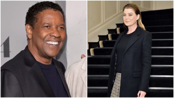 Denzel Washington Doesn’t Recall Ellen Pompeo’s Claim That the Two Had Argument on Set While Filming ‘Grey’s Anatomy’