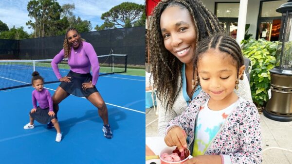 ‘She Gets it From Her Mama’: Serena Williams Shows Off Her Daughter’s Skills on the Tennis Court, Fans React