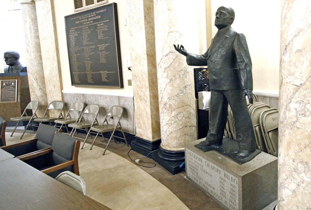 Statue of racist ex-Gov. Theodore Bilbo quietly moved in Mississippi￼