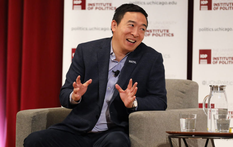 Andrew Yang Says Joe Rogan Ian’t Racist Because He ‘Interacts’ With Black People And Has ‘Black Friends’