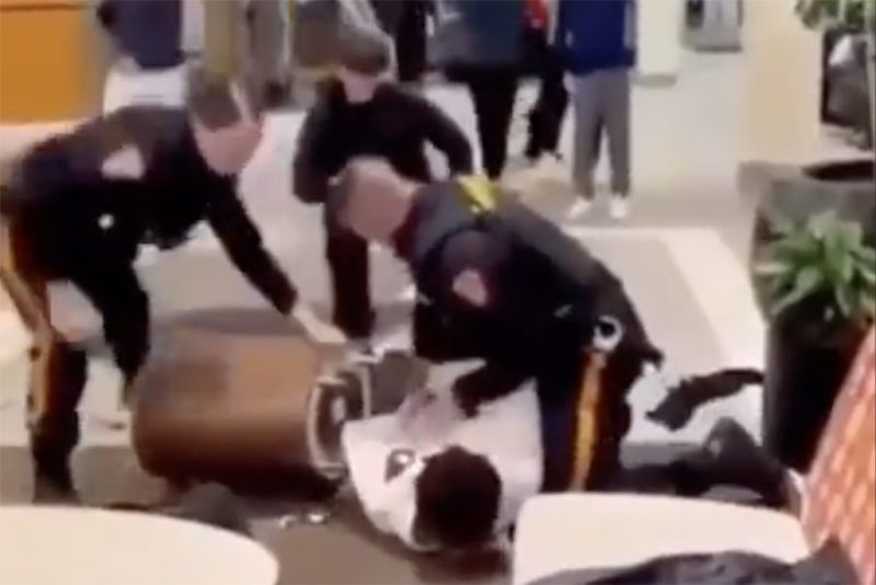Civil Rights Leaders Rip NJ Cops Who Brutally Arrested Black Teen On Video In Mall Fight Against White Boy Not Jailed