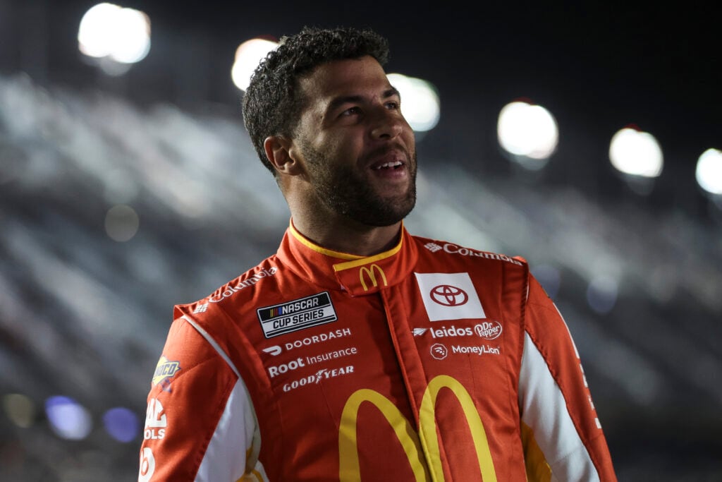 Bubba Wallace talks ‘sticky situation’ of wearing BLM shirt at NASCAR race