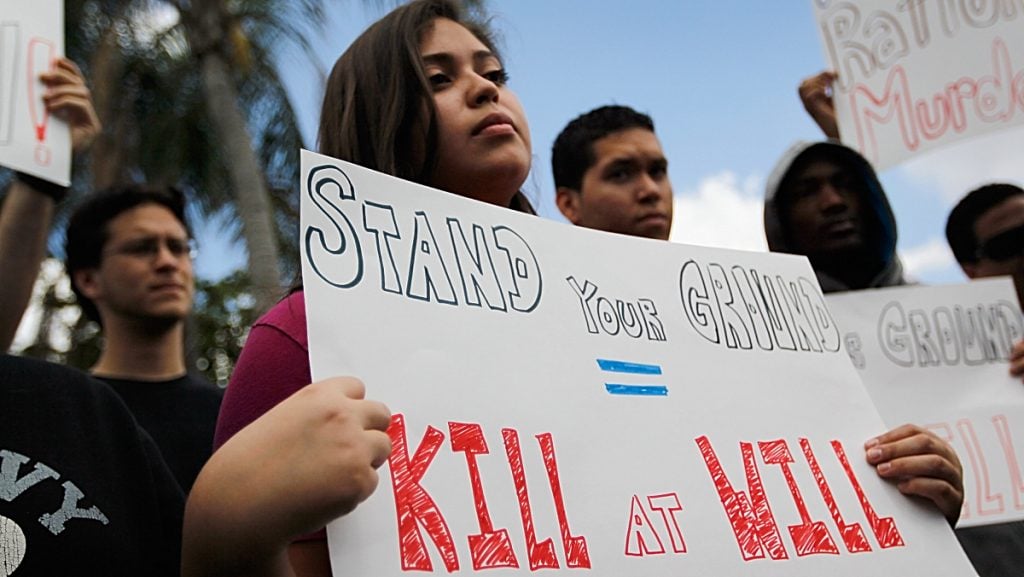 ‘Stand your ground’ laws linked to increase in gun deaths: study