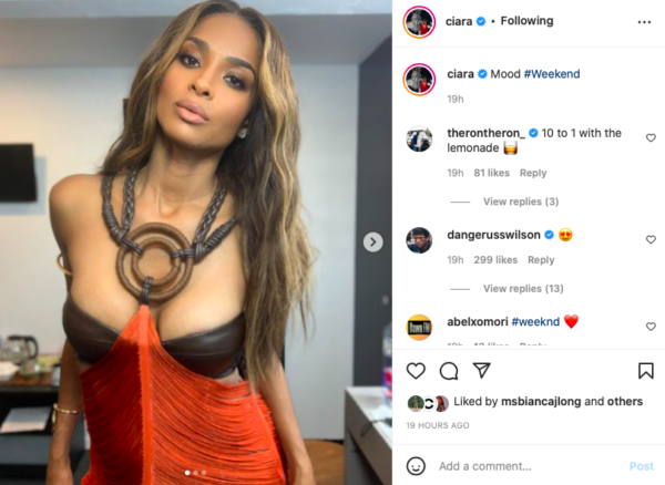 ‘This is Giving Me Hiding Small Bump Vibes’: Ciara’s Fans Suspect the Singer Is Expecting Baby #4 After Viewing This Post 