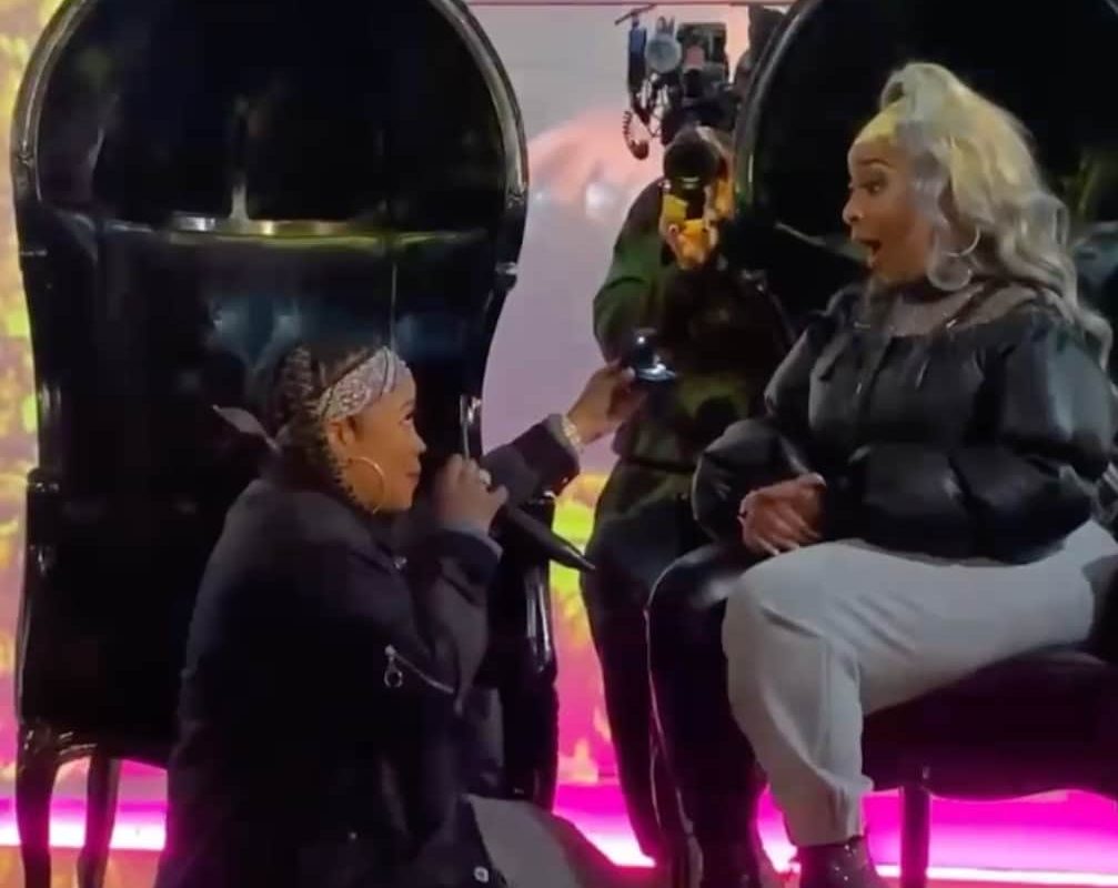 Da Brat proposes to pregnant girlfriend BB Judy