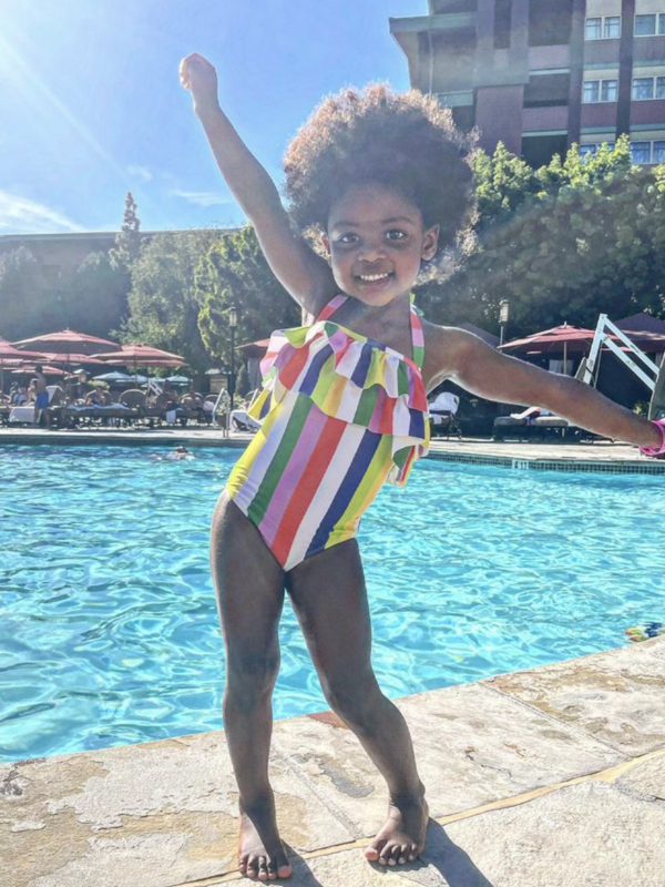 ‘Her Hair Is Lovely’: Kaavia James Shows Off Her Adorable Little Afro