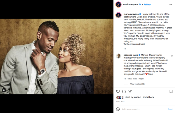 ‘Are Y’all a Real Thing or Nah?’: Marlon Wayans’ Birthday Post to Essence Atkins Sparks Dating Rumors