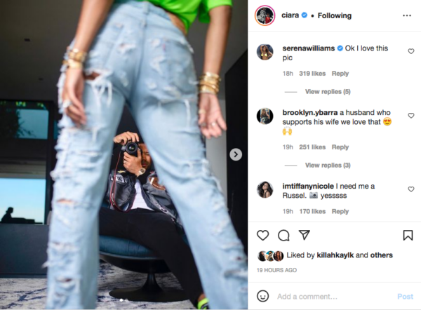 ‘He’s Looking at Her Like He Could Sop Her Up with a Biscuit!’: Fans Swoon Over Russell Wilson Admiring Ciara