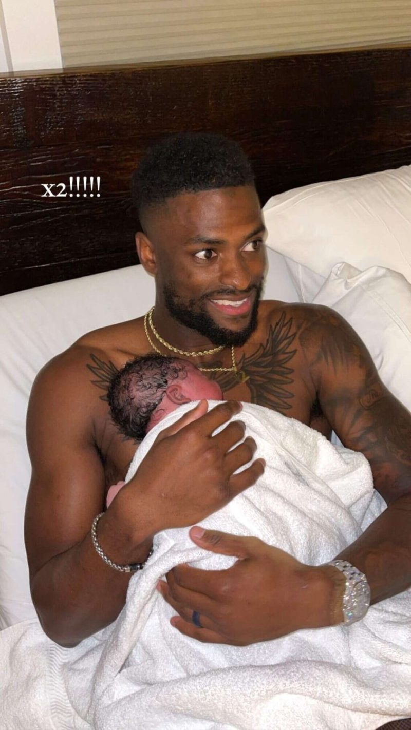 NFL’s Van Jefferson reveals ‘fitting’ name for son born hours after Super Bowl win
