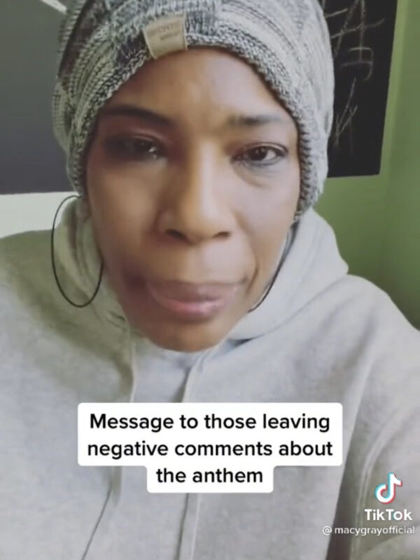 ‘Suck a Big Fat One’: Macy Gray Has a ‘Message’ to Those Criticizing Her Rendition of the National Anthem 