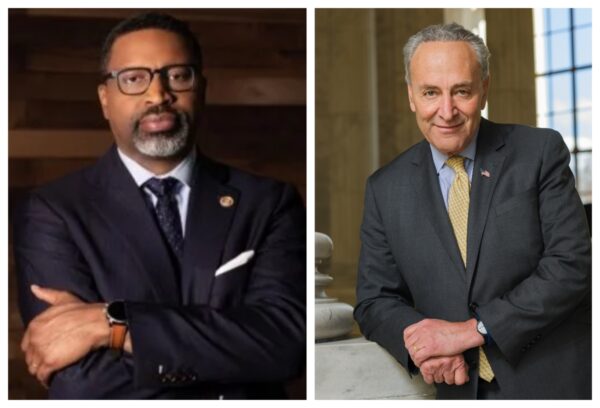 ‘It Is Un-American’: NAACP President Derrick Johnson and Sen. Chuck Schumer Team Up to Call for Biden to Cancel Student Loan Debt to Help Close Racial Wealth Gap