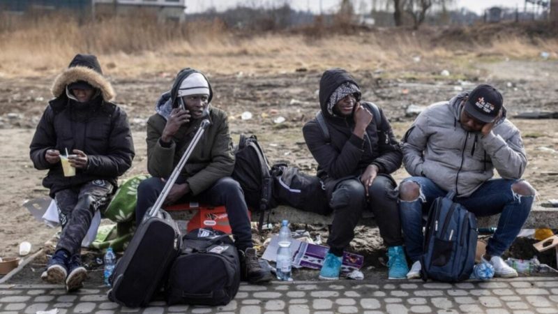 African union addresses reports of discrimination against Africans trying to flee Ukraine