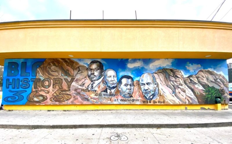 ‘Black Mount Rushmore’ replaces George Floyd mural in Houston 