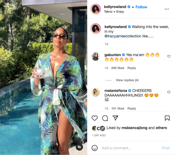 ‘You are Such a Bombshell’: Kelly Rowland’s Fans Are Speechless by the Singer’s Poolside Attire