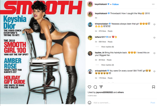 ‘How I Caught the WOP’: Keyshia Ka’oir Drops Magazine Cover That Got Gucci Mane’s Attention 