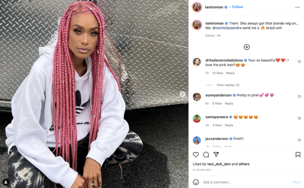 ‘Not EVERYBODY IS ABLE’: Tami Roman Sets Fans Afire with New Hair Color and Her Ageless Beauty