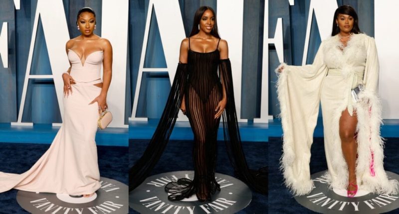 What looks won the 2022 Vanity Fair Oscar Party?