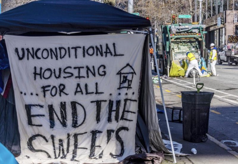 Liberal US cities change course, now clearing homeless camps