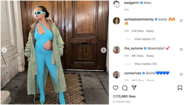 ‘Rihanna Making Sure Y’all Are So Sick of Her Pregnancy Pics’: Fans Are Loving Rihanna’s Latest Maternity Look