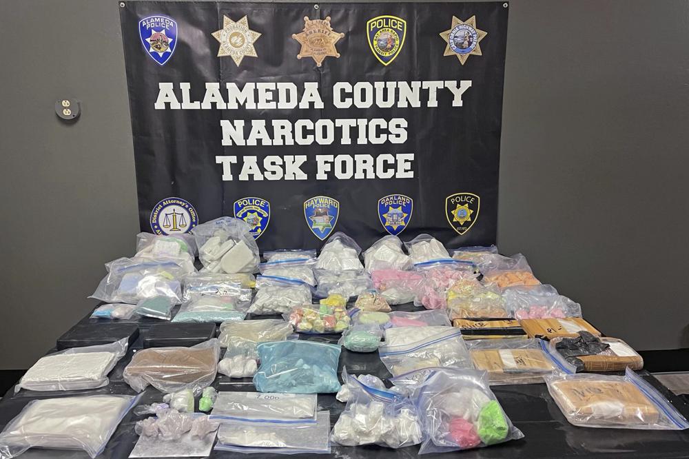 California authorities seize nearly 100 pounds of fentanyl