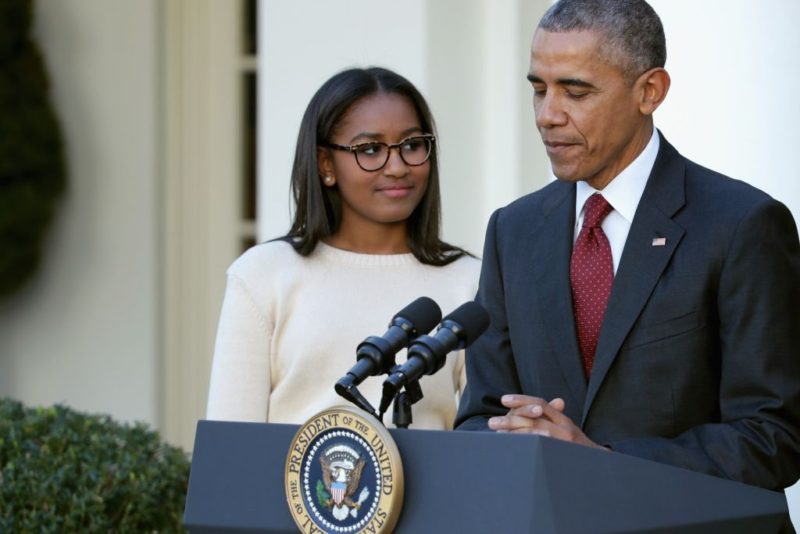 Michelle Reveals Sasha Obama Has A Boyfriend