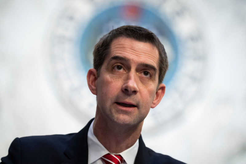 Tom Cotton Calls Judge Jackson A Nazi Defender