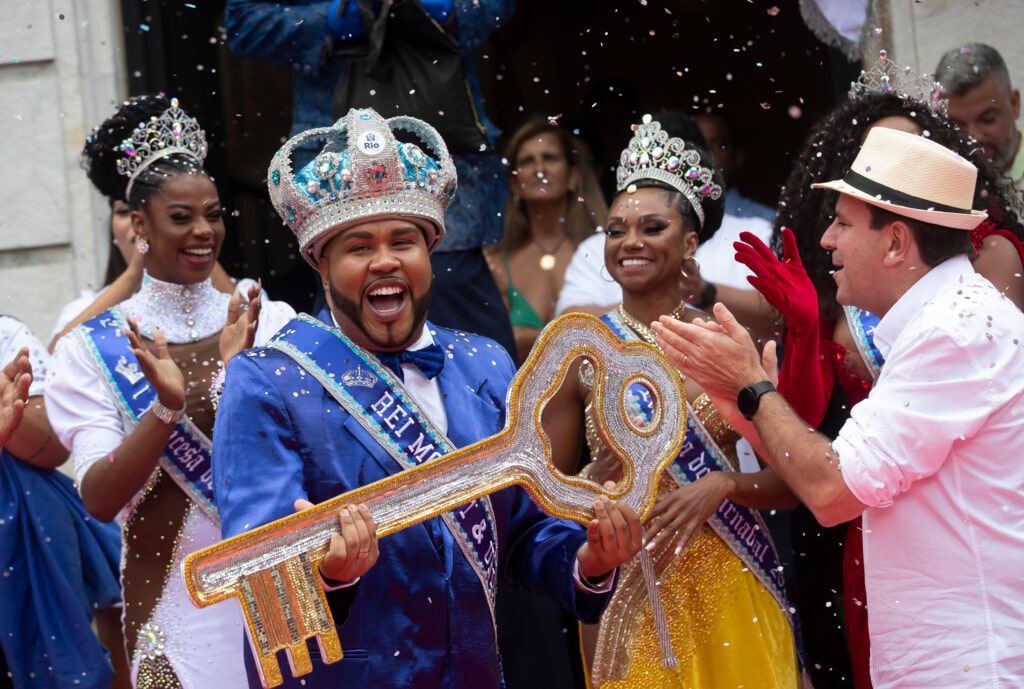 Rio’s Carnival parade is back, as street bands ache to party