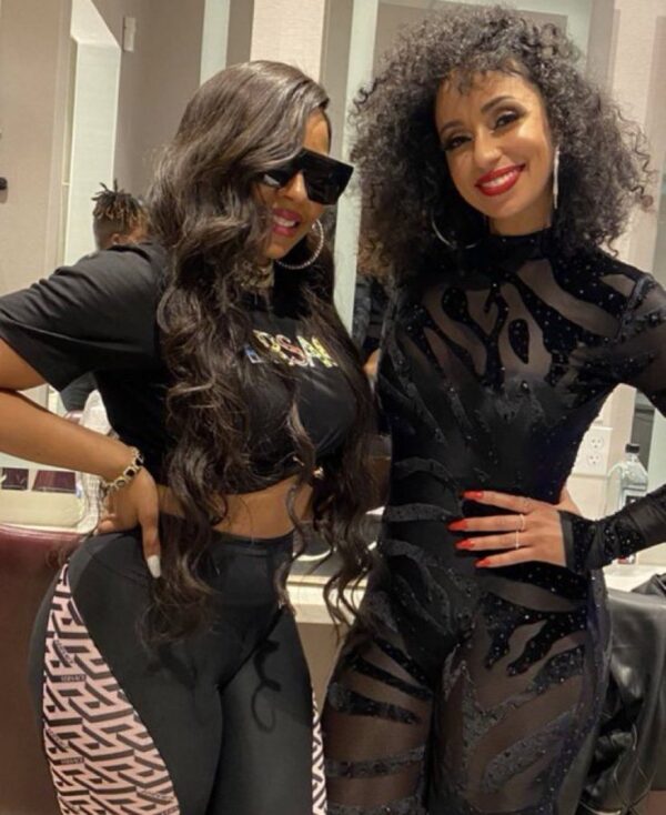 ‘The Macaroni and Yams Is Touching on the Plate’: Ashanti and Mýa Linkup Sends Fans into a Frenzy 