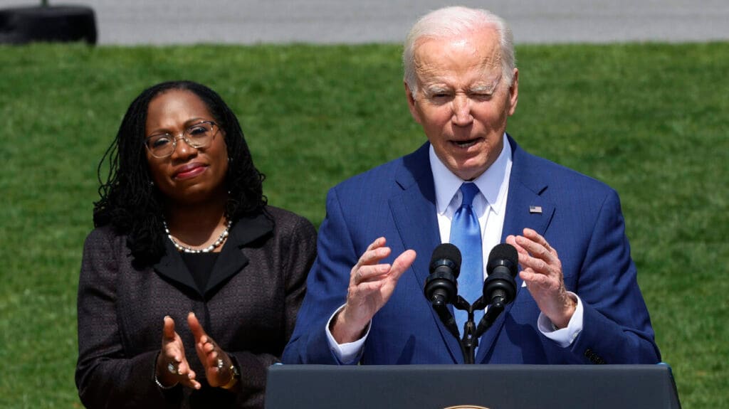 Emotions high at White House celebration of Supreme Court’s Jackson: ‘Dream and the hope of the slave’