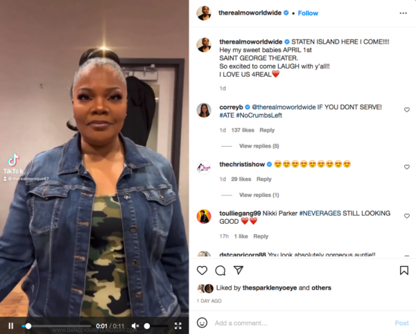 ‘Hey Ms. Nicki Parker’: Mo’Nique’s New Look Has Fans Bringing Up Her Character from ‘The Parkers’ 