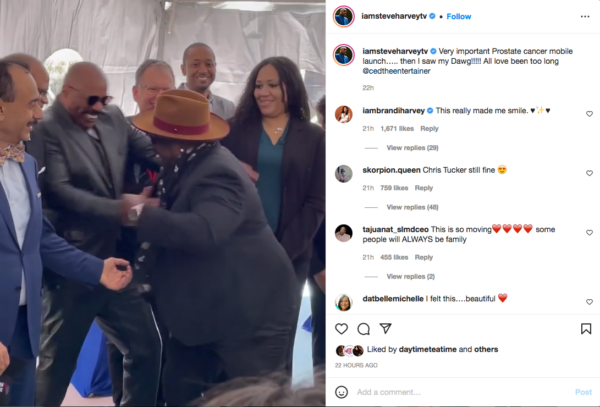 ‘You Can Surely Feel the Love In This Video!’: Steve Harvey and Cedric the Entertainer Reunite at Prostate Cancer Event