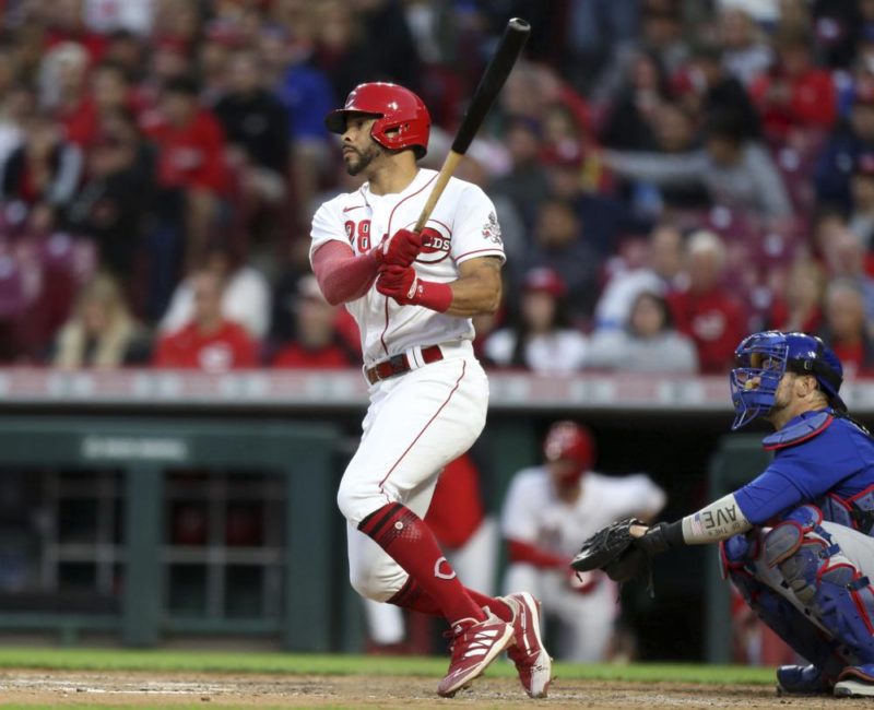 Reds’ Pham slaps Giants’ Pederson over fantasy football beef￼