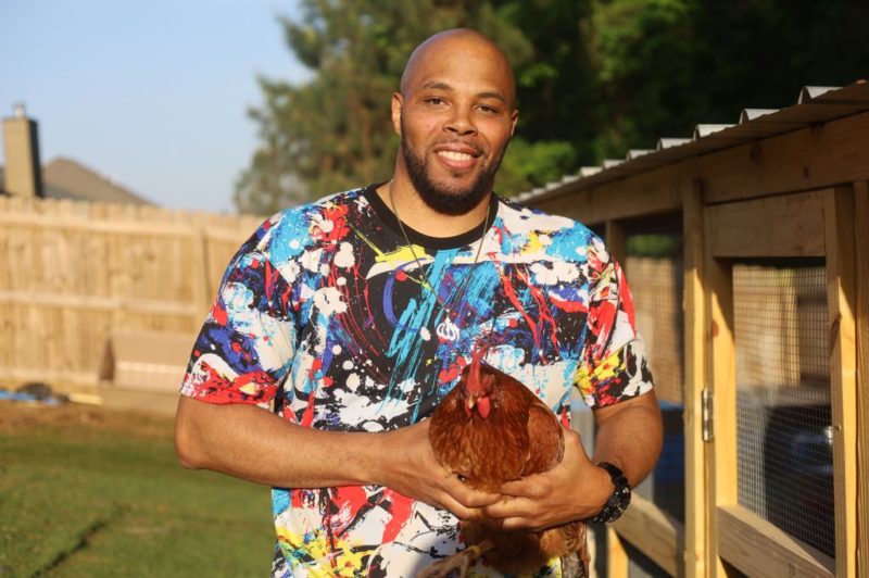 How Raising Chickens Helped With This Black Man’s Mental Health