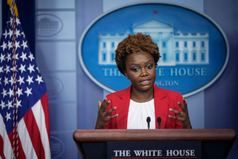 Karine Jean-Pierre Makes Black History In White House