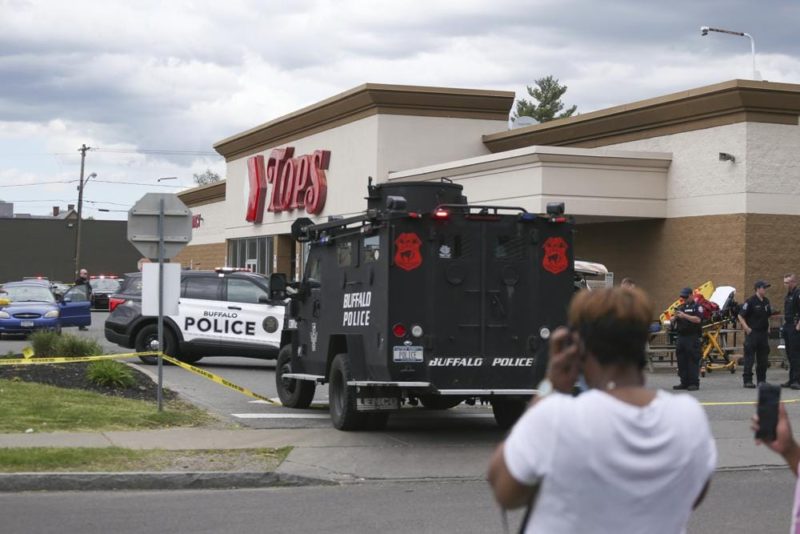 At least 10 dead in mass shooting at Buffalo supermarket 